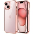 thumbnail image 1 of JETech Case for iPhone 15 6.1-Inch, Non-Yellowing Shockproof Phone Bumper Cover, Anti-Scratch Clear Back (Rose Gold), 1 of 6