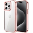 thumbnail image 1 of JETech Case for iPhone 15 Pro 6.1-Inch, Non-Yellowing Shockproof Phone Bumper Cover, Anti-Scratch Clear Back (Rose Gold), 1 of 6