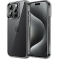 thumbnail image 1 of JETech Case for iPhone 15 Pro Max 6.7-Inch, Non-Yellowing Shockproof Phone Bumper Cover, Anti-Scratch Clear Back (Black), 1 of 6