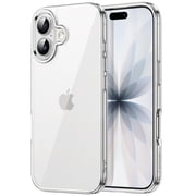 JETech Case for iPhone 17 6.3-Inch, Non-Yellowing Shockproof Phone Bumper Cover, Anti-Scratch Clear Back Clear