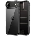 thumbnail image 1 of JETech Case for iPhone 17 Air, Non-Yellowing Shockproof Phone Bumper Cover, Anti-Scratch Clear Back, 6.5-Inch Display (Black), 1 of 5
