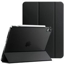 JETech Case for iPad Air 11-Inch M3/M2 (2025/2024), iPad Air 5 (2022 5th Generation 10.9-Inch), Slim Stand Hard Back Shell Cover with Auto Wake/Sleep (Black)