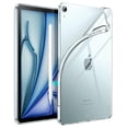 thumbnail image 1 of JETech Case for iPad Air 11-Inch M3/M2 (2025/2024), iPad Air 5/4 (10.9-Inch, 2022/2020 Model), Soft TPU Transparent Slim Shockproof Tablet Cover, Support Pencil Pro/2nd Charging (Clear), 1 of 6