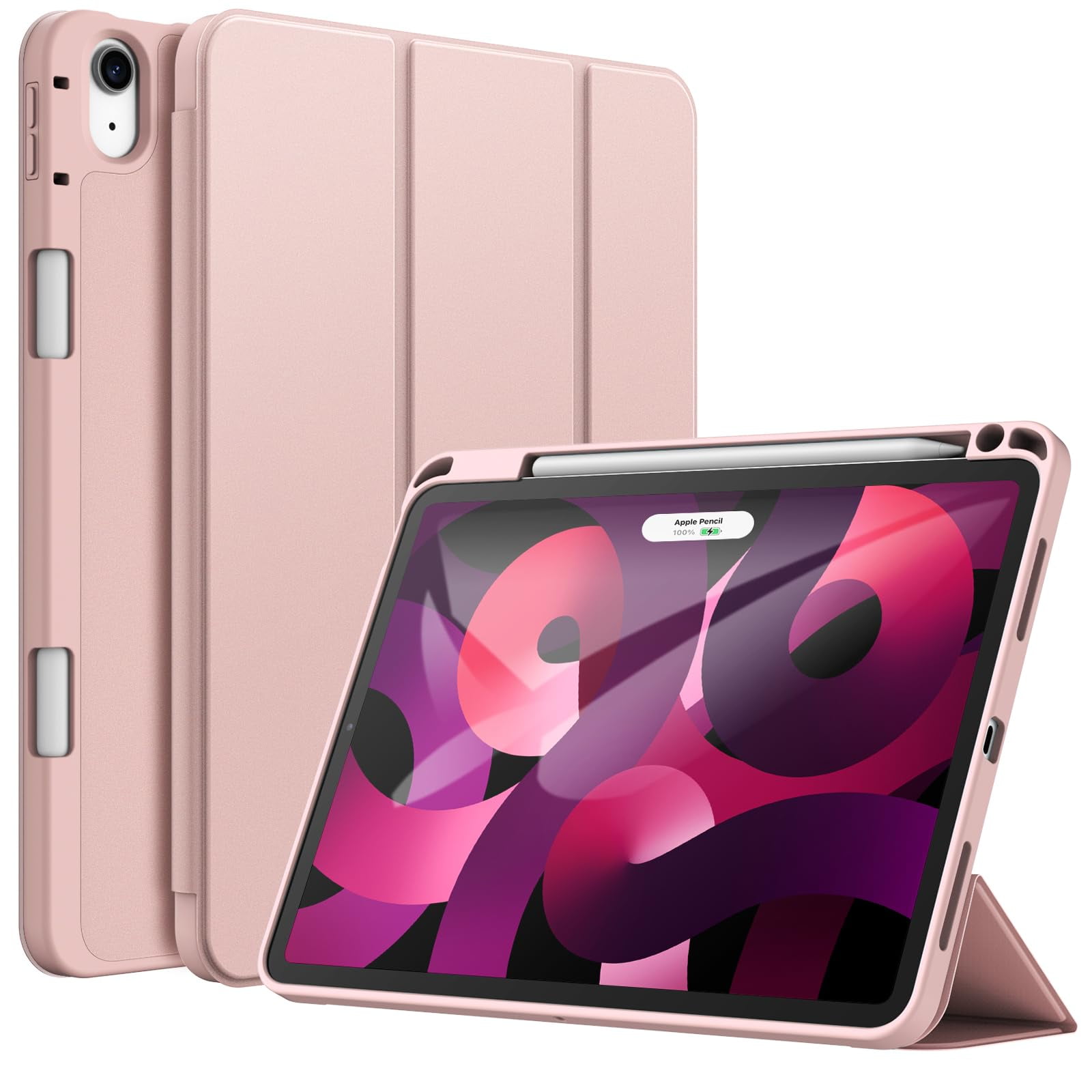 JETech Case for iPad Air 11-Inch M3/M2 (2025/2024), iPad Air 5/4