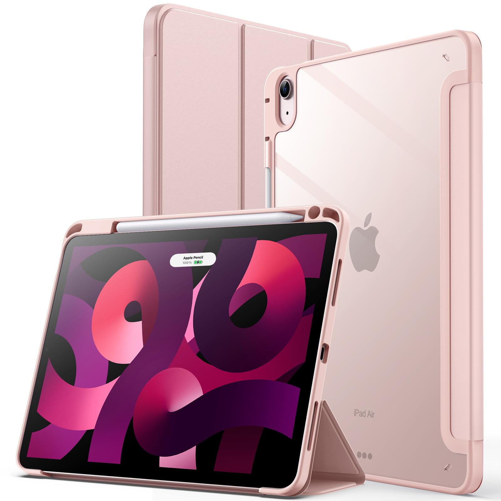 Protection D'écran JETech Pour IPad Air 11" M3/M2 (2025/2024) - Verre Trempé 9H, HD, Lot De 2 Films