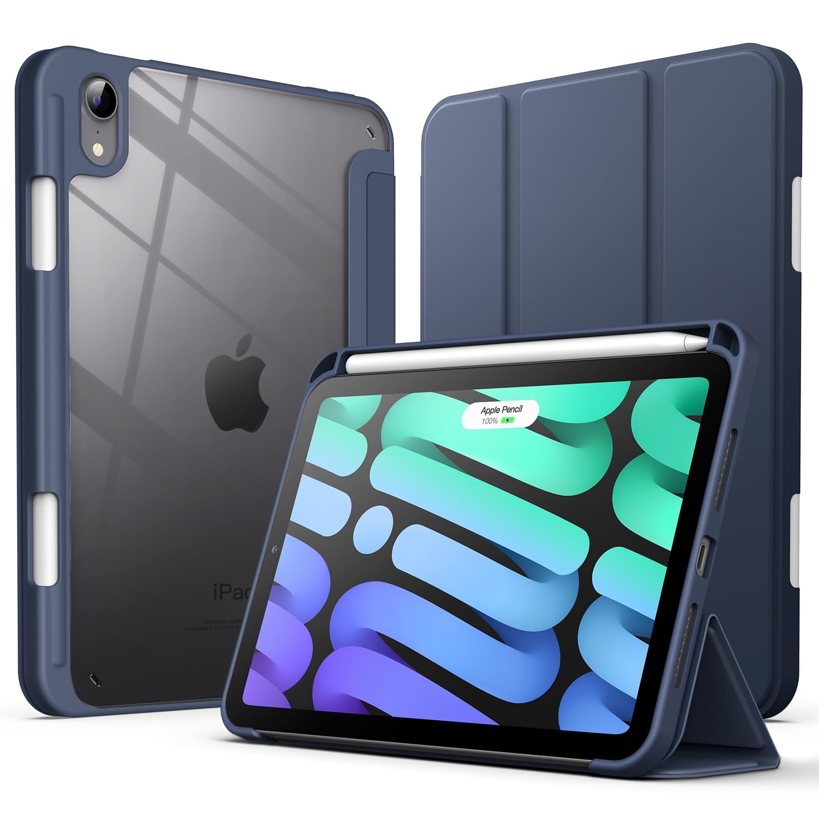 JETech Case for iPad mini (A17 Pro, 2024 Model, 7th Generation) / mini ...