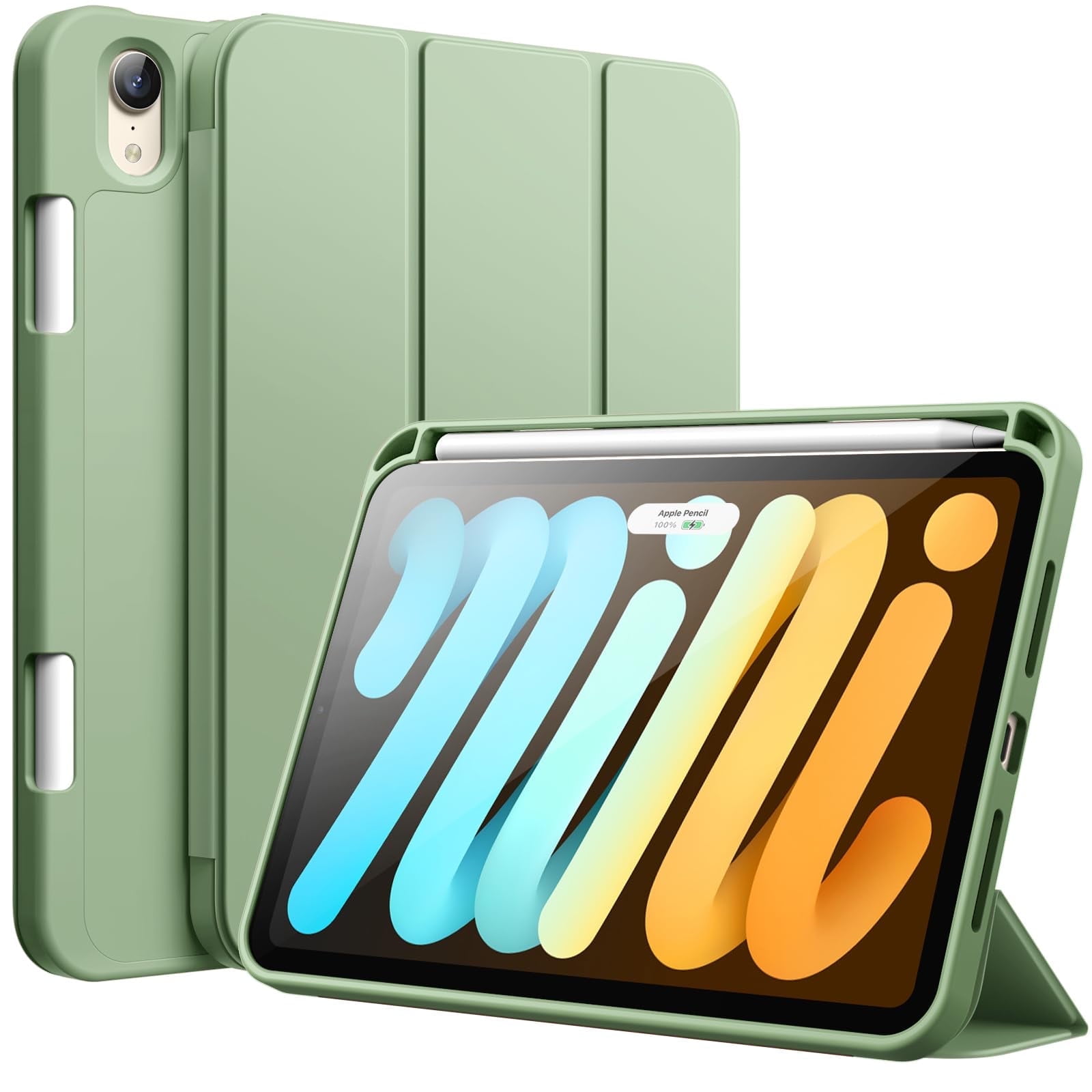 JETech Case for iPad mini (A17 Pro, 2024 Model, 7th Generation