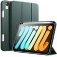 thumbnail image 1 of JETech Case for iPad mini (A17 Pro, 2024 Model, 7th Generation) / mini 6 (2021 Model, 6th Generation), Slim Tablet Cover with Soft TPU Back, Auto Wake/Sleep (Misty Blue), 1 of 6