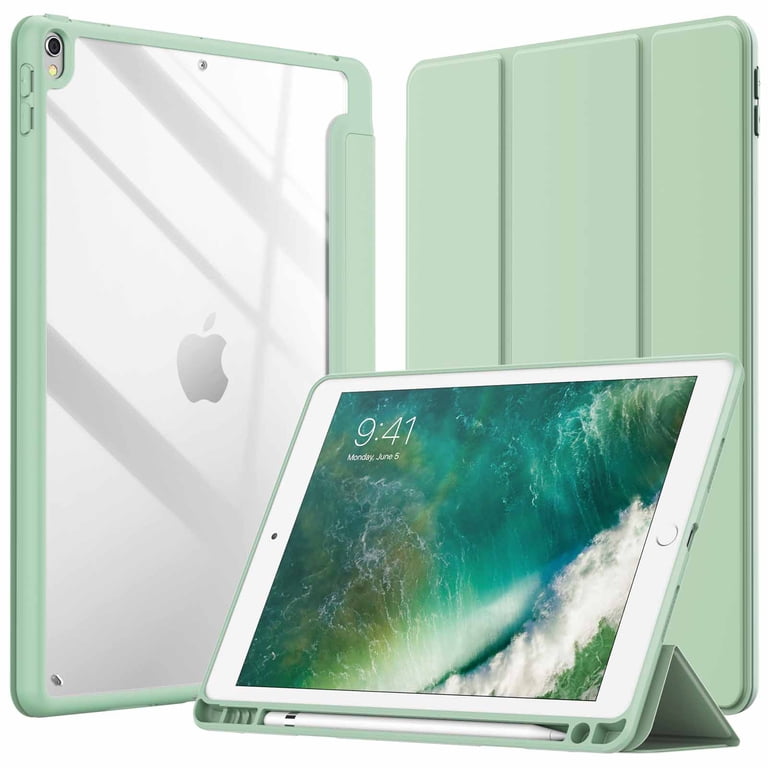 Fintie Hybrid Shockproof Case For IPad Air 3 / IPad Pro 10.5 (2017) – Clear Back, Pencil Holder