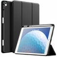 thumbnail image 1 of JETech Case for iPad Pro 10.5-Inch and iPad Air 3 (10.5-Inch 2019, 3rd Generation) with Pencil Holder, Slim Tablet Cover with Soft TPU Back, Auto Wake/Sleep (Black), 1 of 8