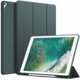 thumbnail image 1 of JETech Case for iPad Pro 12.9 Inch (2015/2017 Model, 1st/2nd Generation) with Pencil Holder, Slim Tablet Cover with Soft TPU Back, Auto Wake/Sleep (Misty Blue), 1 of 8