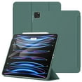 thumbnail image 1 of JETech Case for iPad Pro 12.9-Inch (2022/2021 Model, 6th/5th Generation), Protective Hard Back Shell Soft-Touch Tablet Stand Cover, Auto Wake/Sleep (Misty Blue), 1 of 7