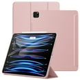 thumbnail image 1 of JETech Case for iPad Pro 12.9-Inch (2022/2021 Model, 6th/5th Generation), Protective Hard Back Shell Soft-Touch Tablet Stand Cover, Auto Wake/Sleep (Rose Gold), 1 of 7