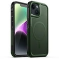 thumbnail image 1 of JETech Case for iPhone 14 6.1-Inch Compatible with MagSafe, Heavy Duty Dual-Layer Rugged Protection, Shockproof Protective Tough Phone Magnetic Cover (Midnight Green), 1 of 6