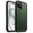 thumbnail image 1 of JETech Case for iPhone 15 6.1-Inch Compatible with MagSafe, Heavy Duty Dual-Layer Rugged Protection, Shockproof Protective Tough Phone Magnetic Cover (Midnight Green), 1 of 6