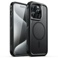thumbnail image 1 of JETech Case for iPhone 15 Pro 6.1-Inch Compatible with MagSafe, Heavy Duty Dual-Layer Rugged Protection, Shockproof Protective Tough Phone Magnetic Cover (Black), 1 of 6