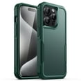 thumbnail image 1 of JETech Case for iPhone 15 Pro 6.1-Inch, Heavy Duty Dual-Layer Rugged Protection, Shockproof Protective Tough Phone Cover with Matte Back (Midnight Green), 1 of 6