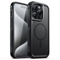 thumbnail image 1 of JETech Case for iPhone 15 Pro Max 6.7-Inch Compatible with MagSafe, Heavy Duty Dual-Layer Rugged Protection, Shockproof Protective Tough Phone Magnetic Cover (Black), 1 of 6