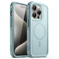thumbnail image 1 of JETech Case for iPhone 15 Pro Max 6.7-Inch Compatible with MagSafe, Heavy Duty Dual-Layer Rugged Protection, Shockproof Protective Tough Phone Magnetic Cover (Mint Green), 1 of 6