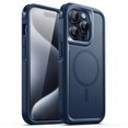 thumbnail image 1 of JETech Case for iPhone 15 Pro Max 6.7-Inch Compatible with MagSafe, Heavy Duty Dual-Layer Rugged Protection, Shockproof Protective Tough Phone Magnetic Cover (Navy), 1 of 6