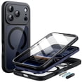 thumbnail image 1 of JETech Magnetic Case for iPhone 17 Pro Max with Screen Protector and Camera Control Button (Black), 1 of 7