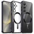 thumbnail image 1 of JETech Electroplated Case for Samsung Galaxy S24 6.2-Inch, Camera Lens Full Protection, Compatible with MagSafe Wireless Charging, Shockproof Soft TPU Phone Cover (Onyx Black), 1 of 7