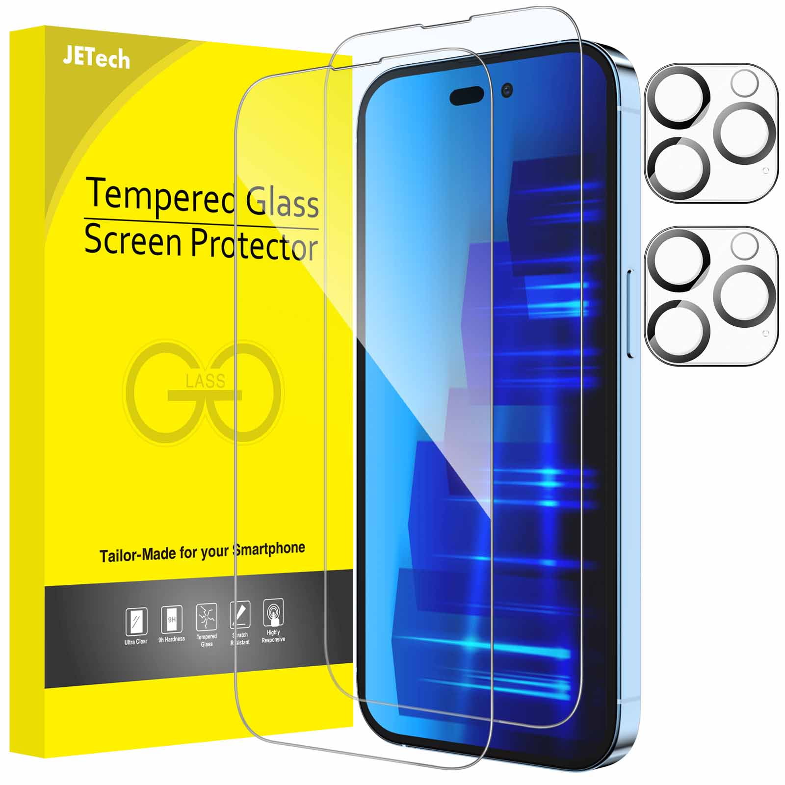 iPhone 14 Pro Max Lens Screen Protector - Tempered Glass