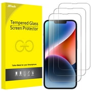 JETech Full Coverage Screen Protector for iPhone 17e 2026 / iPhone 16e / iPhone 14, 3-Pack