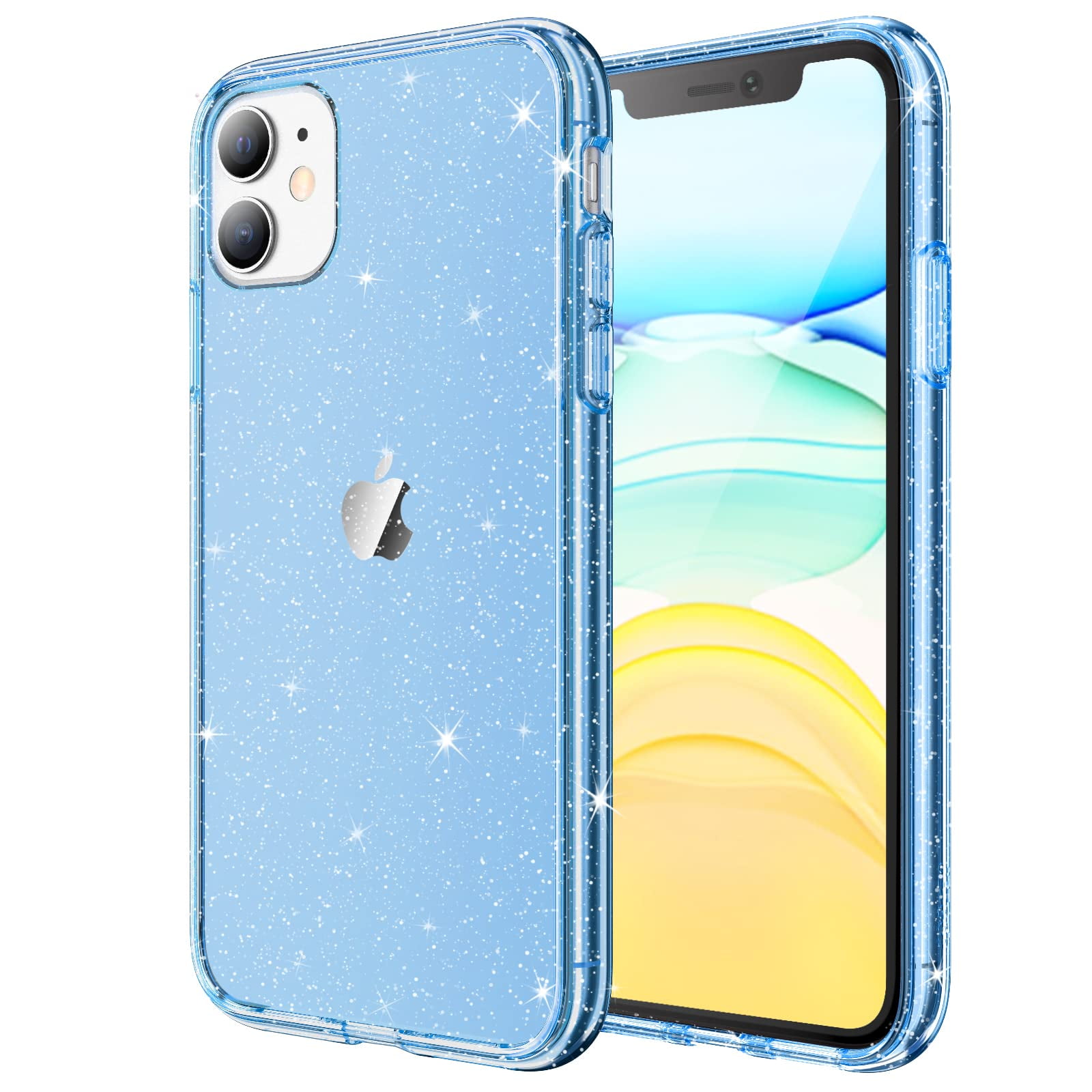 Yoedge Transparent Starfish Conch Fish Phone Case For