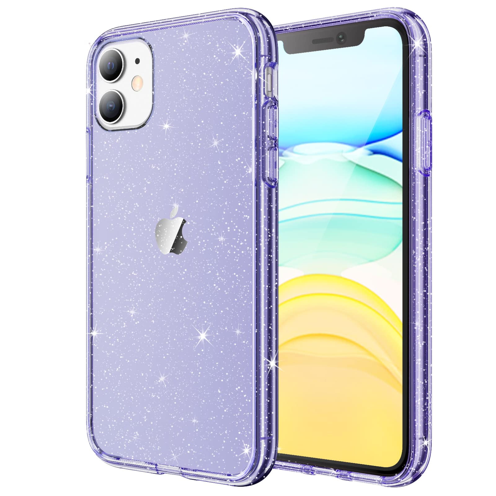 JETech Glitter Case for iPhone 11, Bling Sparkle