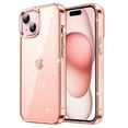 thumbnail image 1 of JETech Glitter Case for iPhone 15 6.1-Inch, Bling Sparkle Shockproof Phone Bumper Cover, Cute Sparkly for Women and Girls (Rose Gold), 1 of 7