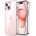 thumbnail image 1 of JETech Glitter Case for iPhone 15 Plus 6.7-Inch, Bling Sparkle Shockproof Phone Bumper Cover, Cute Sparkly for Women and Girls (Clear), 1 of 7