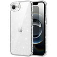 thumbnail image 1 of JETech Glitter Case for iPhone 17e (2026) / iPhone 16e, Bling Sparkle Shockproof Cover (Clear), 1 of 6