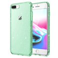 thumbnail image 1 of JETech Glitter Case for iPhone 8 Plus/7 Plus, 5.5-Inch, Bling Sparkle Shockproof Phone Bumper Cover, Cute Sparkly for Women and Girls (Green), 1 of 7