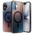 thumbnail image 1 of JETech Iridescent Case for iPhone 17 6.3-Inch Compatible with MagSafe, Cute Unique and Aesthetic Design, Colorful Fluorescent Translucent Back Shockproof Phone Cover (Iridescent Black), 1 of 5
