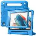 thumbnail image 1 of JETech Kids Case for Samsung Galaxy Tab A8 10.5-Inch 2022 (SM-X200/X205/X207) with Built-in Screen Protector, Shockproof Full-Body Handle Stand Tablet Protective Cover (Blue), 1 of 6