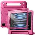 thumbnail image 1 of JETech Kids Case for iPad Pro 11 Inch All Models, iPad Air 5/4 (10.9-Inch) with Built-in Screen Protector, Shockproof Full-Body Handle Stand Tablet Protective Cover (Plum), 1 of 6