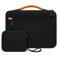 thumbnail image 1 of JETech Laptop Sleeve for 13.3-Inch MacBook Air/Pro, 14-Inch MacBook Pro (M4 / M3 / M2 / M1) 2021-2024, 13-13.6 Inch Notebook, Waterproof Carrying Case with Small Bag (Black), 1 of 7