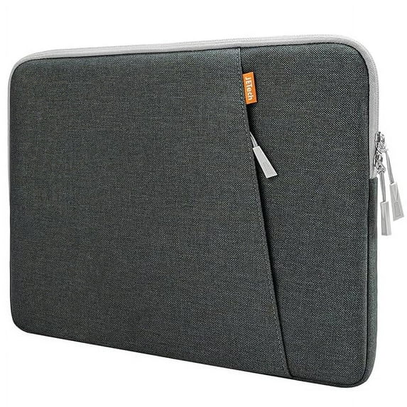 JETech Laptop Sleeve for 16-Inch MacBook Pro (M4 / M3 / M2 / M1, 2019-2024), Waterproof Bag Case with Pocket, Compatible with 16 Inch Notebook (Dark Grey)