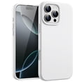thumbnail image 1 of JETech Liquid Silicone Case for iPhone 16 Pro 6.3-Inch, Silky Soft Touch Full-Body Protective Phone Case, Anti-Scratch Shockproof Cover with Microfiber Lining (White), 1 of 6