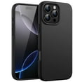 thumbnail image 1 of JETech Liquid Silicone Case for iPhone 16 Pro Max 6.9-Inch, Silky Soft Touch Full-Body Protective Phone Case, Anti-Scratch Shockproof Cover with Microfiber Lining (Black), 1 of 6