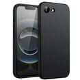 thumbnail image 1 of JETech Liquid Silicone Case for iPhone 16e 6.1-Inch 2025, Silky Soft Touch Full-Body Protective Phone Case, Anti-Scratch Shockproof Cover with Microfiber Lining (Black), 1 of 6