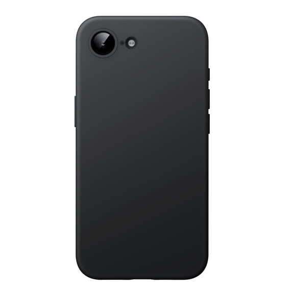 JETech Liquid Silicone Case for iPhone 17e (2026) / iPhone 16e, Silky Soft Touch Case (Black)