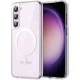 thumbnail image 1 of JETech Magnetic Case for Samsung Galaxy S23+ / S23 Plus 6.6-Inch, Compatible with MagSafe, Shockproof Protective Phone Cover, Non-Yellowing Hard Clear PC Back (Clear), 1 of 7