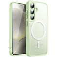 thumbnail image 1 of JETech Magnetic Case for Samsung Galaxy S24 5G, Compatible with MagSafe, Translucent Matte Back Shockproof Phone Cover (Jade Green), 1 of 6
