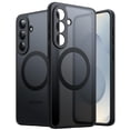 thumbnail image 1 of JETech Magnetic Case for Samsung Galaxy S26, Translucent Matte Back Shockproof Cover (Black), 1 of 7