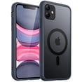 thumbnail image 1 of JETech Magnetic Case for iPhone 11 6.1-Inch Compatible with MagSafe, Translucent Matte Back Slim Shockproof Phone Cover (Storm Blue), 1 of 6