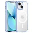 thumbnail image 1 of JETech Magnetic Case for iPhone 13 Mini 5.4-Inch Compatible with MagSafe, Translucent Matte Back Slim Shockproof Phone Cover (Sky Blue), 1 of 6