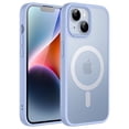 thumbnail image 1 of JETech Magnetic Case for iPhone 14 Plus 6.7-Inch Compatible with MagSafe, Translucent Matte Back Slim Shockproof Phone Cover (Sky Blue), 1 of 6