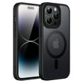 thumbnail image 1 of JETech Magnetic Case for iPhone 14 Pro 6.1-Inch Compatible with MagSafe, Translucent Matte Back Slim Shockproof Phone Cover (Black), 1 of 6
